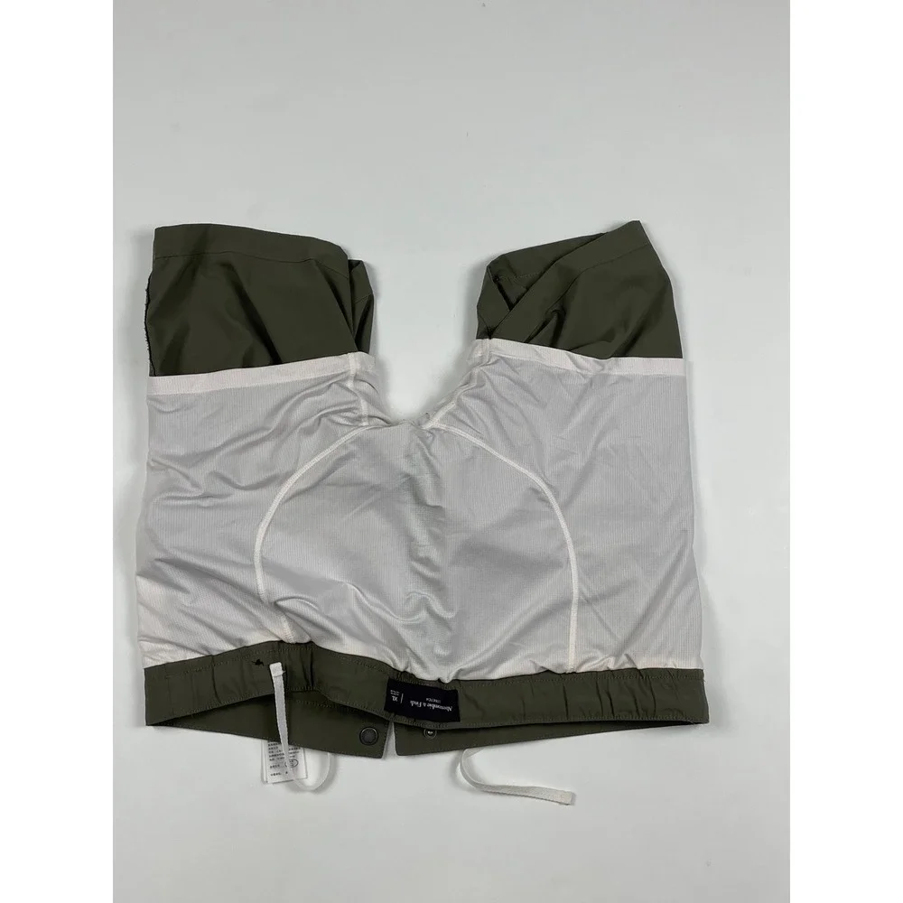 Abercrombie & Fitch Mens Stretch Swim Trunks Olive Green XL Mesh Lined 7
